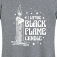 thumbnail image 3 of Hocus Pocus - I Lit Blame Flame Candle - Women's Short Sleeve Graphic T-Shirt, 3 of 5