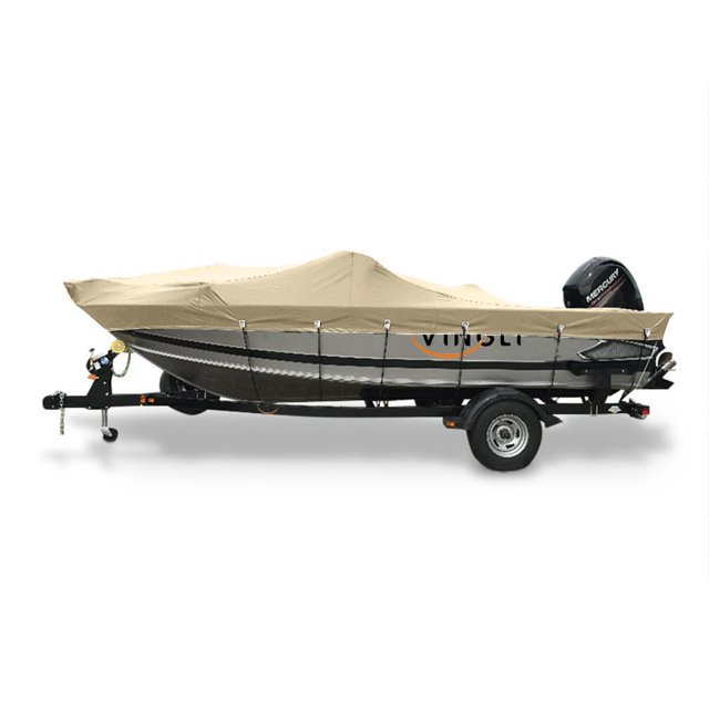 20-22x100in barco cubierta 600D Poliéster Impermeable Resistente a los rayos UV Amarillo Zimtown exterior