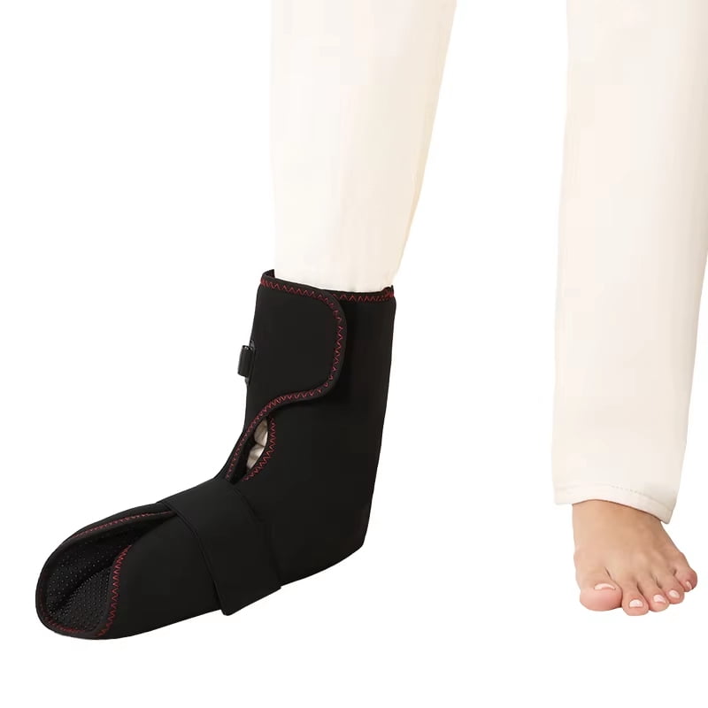Electric foot vibration heating massager