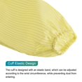 thumbnail image 3 of Bata de laboratorio ESD Ropa antiestática Ropa de una pieza Puños elásticos con capucha Uniforme de trabajo (Amarillo, L), 3 of 7