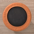 thumbnail image 2 of Funda de silla redonda de PU impermeable, funda de asiento de silla, funda de cojín de asiento/sentado de cuero para silla de comedor de hotel para el hogar, 2 of 6
