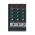 thumbnail image 2 of Pyle Professional Audio Mixer Sound Board Console System - Interface 4 Channel Digital USB Bluetooth MP3 Computer Input 48V Phantom Power Stereo DJ Studio, 2 of 6