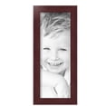 thumbnail image 2 of ArtToFrames 6" x 16" Cherry Picture Frame, 6x16 inch Red MDF Poster Frame (WOM-4643), 5 Pack, 2 of 8