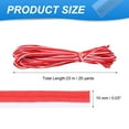 thumbnail image 2 of Uxcell Reflective Piping Fabric Strip, Edging Braid Trim Sew on High Visibility Piping Tape for Clothing Bag Red, 2 of 6