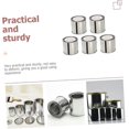 thumbnail image 4 of Pack of 5 Metal Paint Cans 9.3x8.3cm Airtight Tinplate Containers for Leftover Paint and Oil Painting Storage, 4 of 5