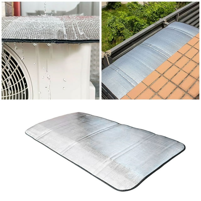 Housse de Climatiseur Extérieur Pare-Soleil Protecteur Isolation Toile de Pluie pour Unité Séparée Fenêtre Condensateur de Climatisation Compresseur