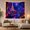 Radiant Fir, variant on Cosmic Gateway in Forest With Glowing Portal, Mystical Fantasy for Space Lovers, Surreal Art Decor, Christmas Gift Tapestry Wall Hanging for Bedroom and Living Room