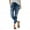 Blue, variant on Brilliant Womens Sweat Pants Women's Sweatpants Womens Drawstring Jeans Pockets Casual Denim Baggy Harem Pants Distress Trousers Clearance Clothes under $5.00