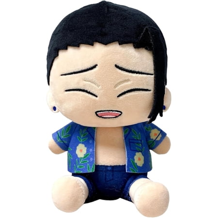 Great Eastern Entertainment Jujutsu Kaisen Hidden Inventory Arc: Suguru Geto Beach Outfit Sitting Pose 7-Inch Plush Doll