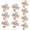 Beigea, variant on 10 Pairs Trousers Waist Tightener Button Pins Flowers Jeans Waist Buckles Simple Installation Trouser Button Pins