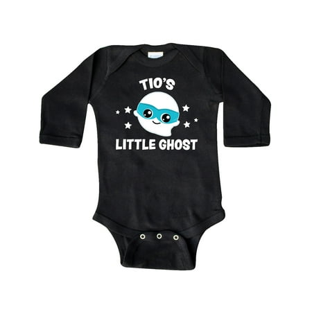 

Inktastic Cute Tio s Little Ghost with Stars Gift Baby Boy or Baby Girl Long Sleeve Bodysuit