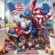 thumbnail image 5 of Independence Day Holiday Party Celebration Shower Curtain Bathroom Partition Decoration Hanging Curtain, 5 of 6