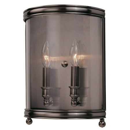 

Two Light Wall Sconce 9.25 inches Wide By 11.5 inches High Bailey Street Home 116-Bel-634333