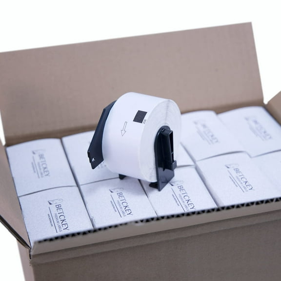 Compatible Large Address Labels Replacement for Brother DK-1208 (1-1/2" x 3-1/2"), Use with Brother QL Label Printers [20 Rolls/8000 Labels]
