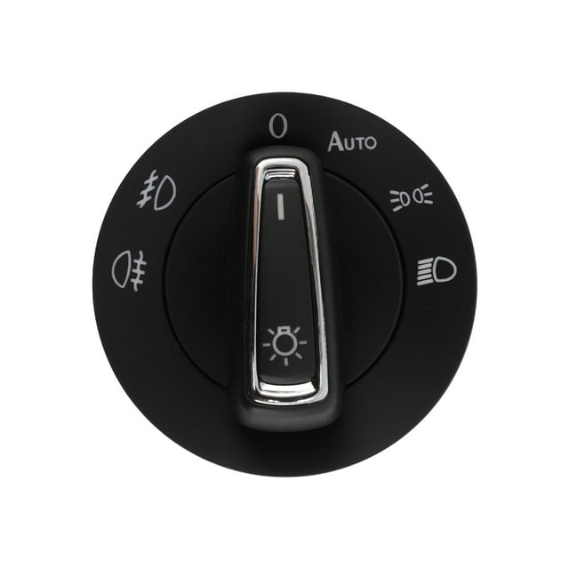 Interruptor de faros Unique Bargains para VW Polo 1.0 2014-2017 para VW Polo 1.6 TDI 2009-2014 Interruptor de atenuador de faros No. ELP0101/5G0941431AF 1 pieza