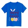 thumbnail image 4 of MIASHUI T-Shirt Graphique à Manches Courtes pour Garçons, Confortable et Décontracté, Imprimé pour Filles, Bleu, 10-11 Ans, 4 of 4