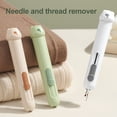 thumbnail image 2 of 3 in 1 Needle Threader Multi Function Sewing Tool Portable Needle Threader Seam Opener with Needle Case for Hand Sewing Beginners, 2 of 8