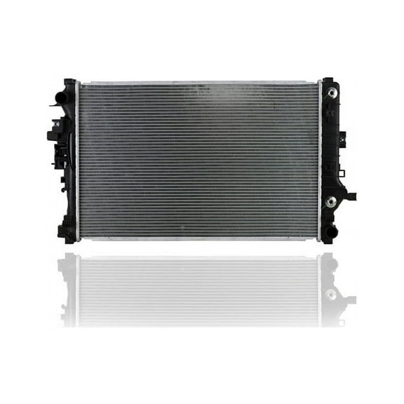 Radiator - Cooling Direct Compatible/Replacement for '19-22 Chevrolet Malibu 4Cy/1.5L Turbo Plastic Tank, Aluminum Core - 84493651