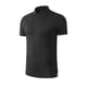 thumbnail image 3 of Tops para hombre, blusas y camisas de cuello redondo y manga corta para hombre, camiseta de manga corta de tejido laminado transpirable, sin costuras y con solapa de color liso de seda de hielo para h, 3 of 4