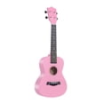 thumbnail image 1 of Ruiboury Mini Portable 4-string Ukulele String Musical Instrument Ukuleles Acoustic Professional Gifts Guitar for Concert 23inch Pink, 1 of 6