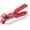 Red*1PC, variant on Hot Plate Gripper, Multi-Function Anti-Scald Silicone Clip with Non-Slip Grip for Secure Handling of Pots, Pans & Bowls