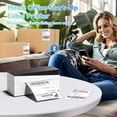 thumbnail image 3 of Impresora de etiquetas de envío Omezizy con Bluetooth de 4 x 6 pulgadas, impresora térmica de etiquetas 249BT para pequeñas empresas, envíos de paquetes, oficina y hogar. Compatible con Amazon, eBay y, 3 of 5