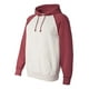 thumbnail image 1 of Sudadera con capucha de Heather Vintage - Avena / Heather Simply Red - Pequeño J. America Sudadera, 1 of 1