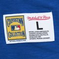 thumbnail image 5 of Men's Mitchell & Ness Royal New York Mets Cooperstown Collection Legendary Raglan Slub Henley 3/4-Sleeve T-Shirt, 5 of 5