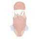 thumbnail image 3 of Traje de baño Sunnimix para niñas rosa cisne, 3 of 8