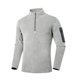 thumbnail image 2 of pstuiky camisas de hombre de manga larga, Sudadera con capucha para hombre, color liso, informal, con bolsillo en el hombro, manga larga, cremallera, estilo cárdigan m, 2 of 9
