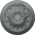thumbnail image 4 of 20"OD x 1 1/2"P Damon Ceiling Medallion (Fits Canopies up to 3 3/8"), Hand-Painted Hickory, 4 of 9