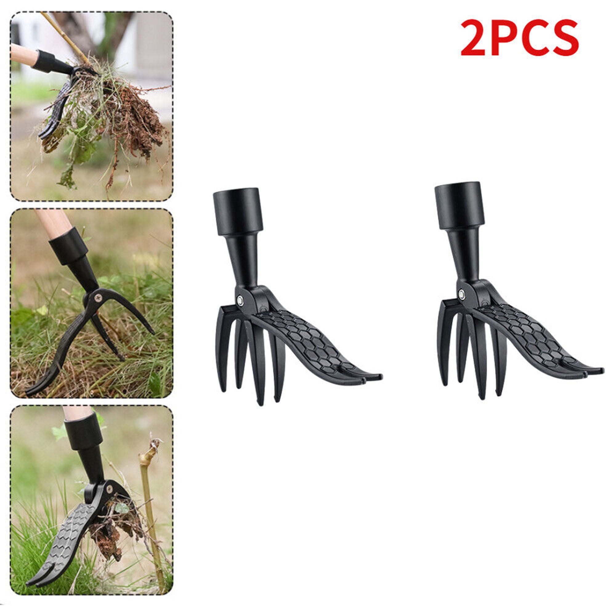 SHCKE 15 packs Stand Up Weed Picker Weed Removal Tool Handheld Weed