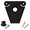 Black, variant on NeverBreak Parts Heavy Duty Black Igloo Cooler Latch Replacement – Flexible TPU Ice Chest Latch with Post & Stainless Screws – Made in USA