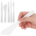 thumbnail image 3 of Cuchillo de Paleta, Artista de Pinta Al ÓLeo de Pinta Al ÓLeo Espátula Ergonómica de Plástico para Estudiantes de Arte, 3 of 7