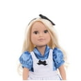 thumbnail image 2 of Vestido de princesa Alice de Little Adventures con diadema - Ropa de fiesta y juegos de simulación para niños lavable a máquina - No incluye muñeca con purpurina, 2 of 4