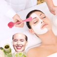 thumbnail image 2 of Double-head Silicone Facial Cleansing Instrument Mud Mask Brush Soft Skin Care, 2 of 2