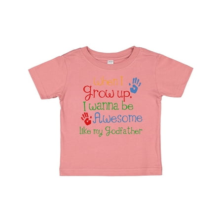 

Inktastic Awesome Like My Godfather Gift Baby Boy T-Shirt