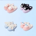 thumbnail image 3 of Sanrio Kuromi Plush Slippers Cute Women's Winter Indoor and Outdoor Universal Non-slip Warm Girls Slippers 40/41, 3 of 7