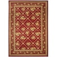 thumbnail image 4 of SAFAVIEH Lyndhurst Mason Floral Border Area Rug, Red, 5'3" x 7'6", 4 of 7