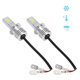 thumbnail image 1 of Luz Antiniebla Blanca Para Coche, Faro Antiniebla Led Para Coche, Luz De Circulación Diurna 2 Uds H3 80W 3570 2Smd 6000K Yuarrent VI006214-00, 1 of 6