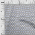 thumbnail image 1 of oneOone Georgette Viscose Tissu Chevron & Tourbillon Ikat Décor Tissu Imprimé 42 Pouces de Large, 1 of 1