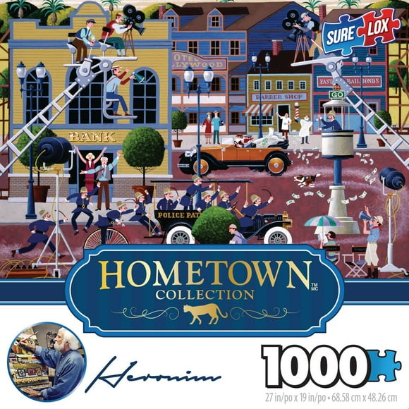 Sure-Lox Hometown Collection Keystone Capers Puzzle