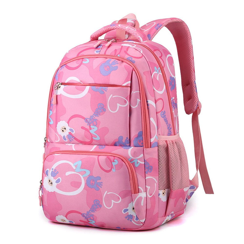 Generic Backpack For Girls School Bag Primary Student Bookbags Cute Backpack For Elementary School Backpacks For Girls Pink