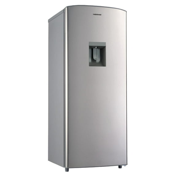 Farberware 6.2cu ft Refrigerator, with Water Dispenser, Stainless Steel Look