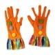thumbnail image 4 of Guantes de payaso para Halloween, regalo divertido y adorable para fiestas navideñas, ideales para juegos de rol. Naranja, 4 of 9