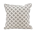 thumbnail image 2 of IMAX Corporation Essentials Embroidered Decorative Pillow in Black, 2 of 2