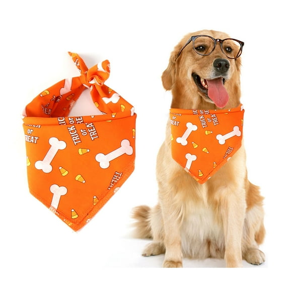 Pañuelos para perros de Halloween, collar para mascotas, pañuelo, bufanda para mascotas, pañuelo para el cuello, baberos lavables para perros y gatos