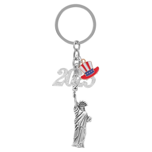 FELTECHELECTR Llavero colgante con forma de estatua, adorno con encanto, elegante accesorio para llavero.