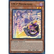 YuGiOh Phantom Nightmare Ultra Rare  EM:P Meowmine PHNI-EN032