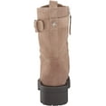 thumbnail image 4 of Sam Edelman Women's Junip Combat Boots Safari Tan Suede 10M, 4 of 5